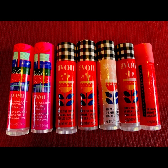 7 Avon lip balms - Picture 1 of 1
